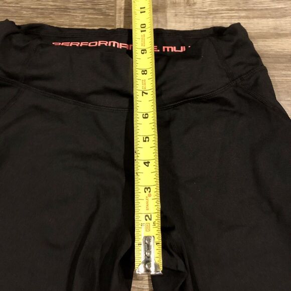 2XU Compression Leggings Small Black Pink Stitch Pocket Zipper Ankles Drawstring - Picture 7 of 12